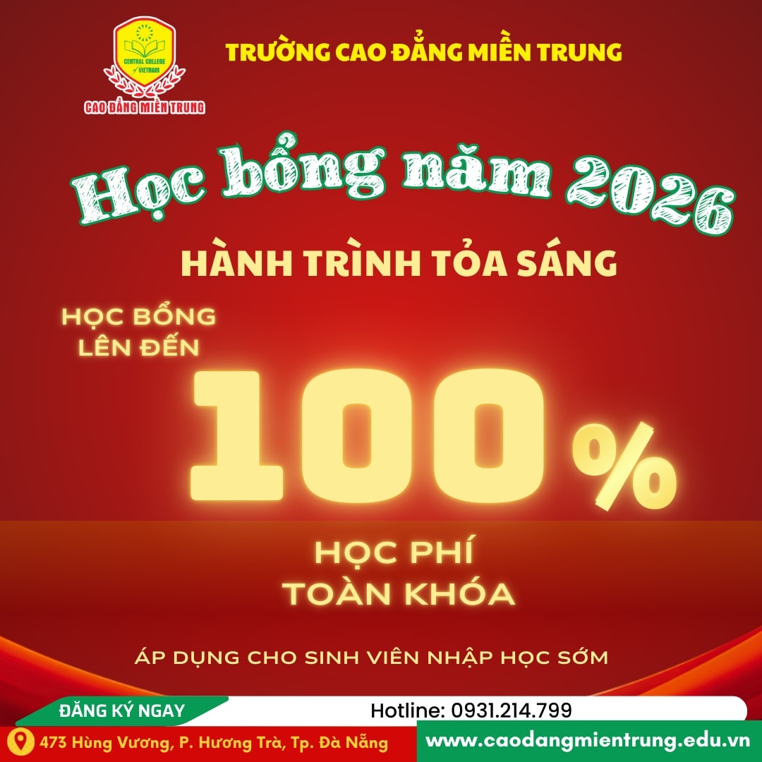 HỌC BỔNG 2026 - HÀNH TRÌNH TỎA SÁNG