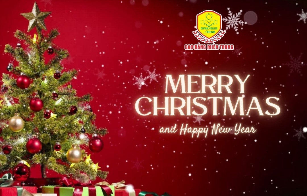 Trường Cao đẳng Miền Trung chúc mừng Giáng Sinh an lành 2025