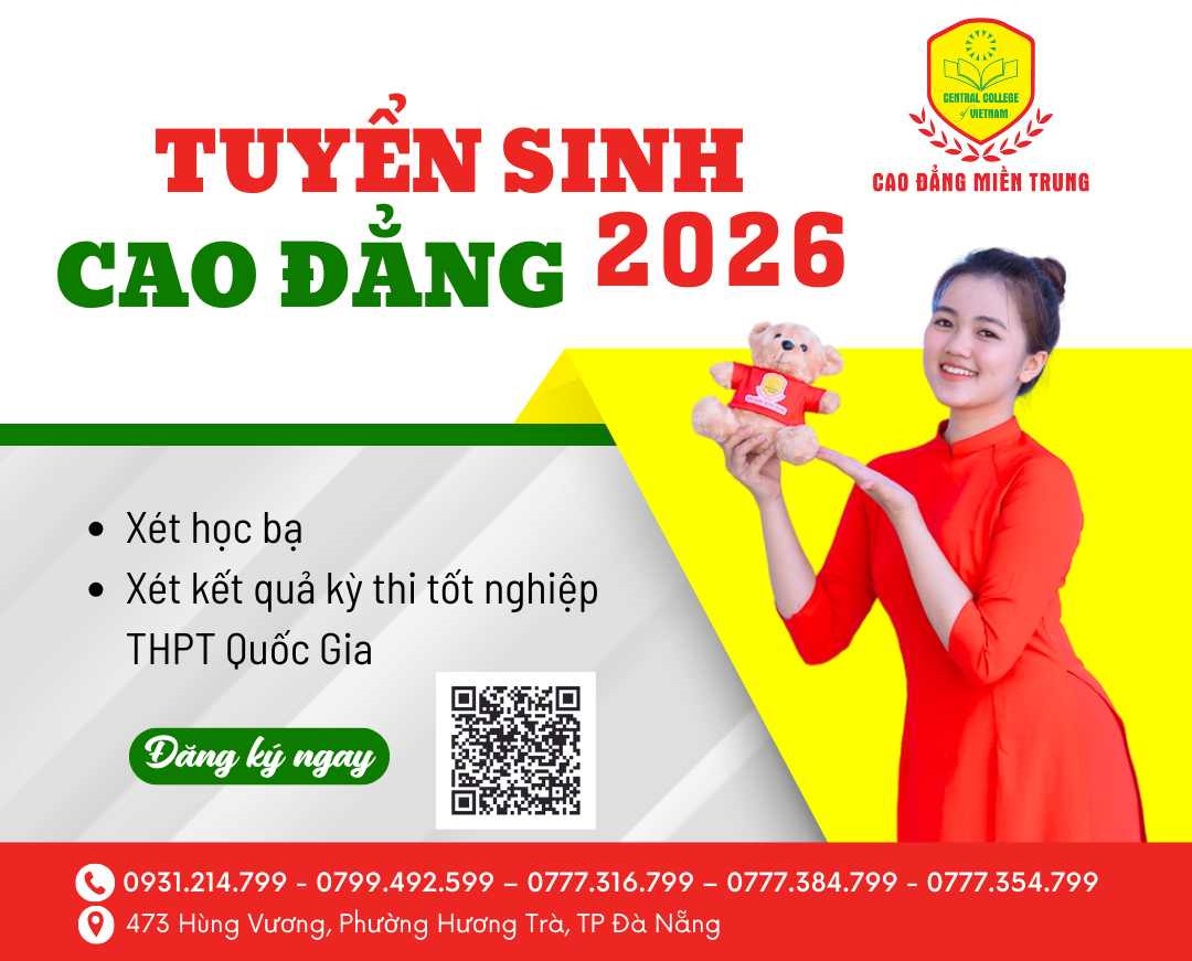 Tuyển sinh Cao đẳng 2026: Cơ hội học tập và việc làm cho thí sinh tốt nghiệp THPT
